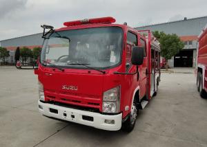 China High Quality Stainless Steel Water Tanker Fire Truck with HALE Pump Spray Range 60m wholesale