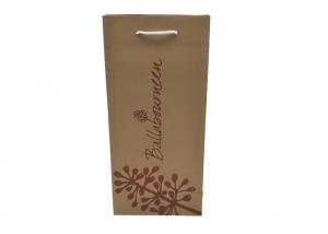 China Brown Kraft Personalized Wine Boxes For Gifts Environmental Protection on sale