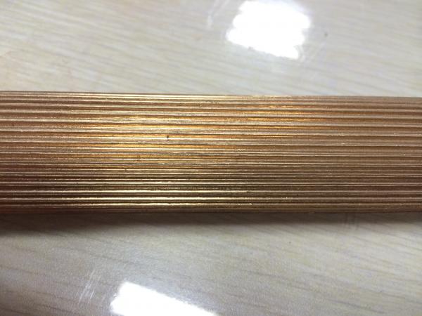 Quality Fluted / Sintered Copper Nickel Heat Exchanger Tubes OD 19 , 25 , 32mm OHSAS18001 for sale