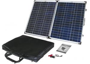 China 60W Poly Portable Folding Solar Panels Anodized Aluminum Alloy Frame wholesale
