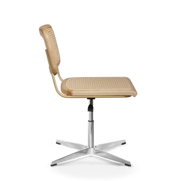 Armless Executive Rattan Office Chairs 46 X 47 X70 Mm 2d Adjustment For Studio