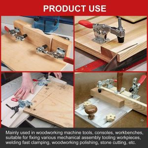 Heavy Duty A4001 Adjustable Stainless Steel Toggle Latch Type Quick Release