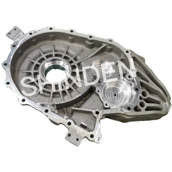 Customized Aluminum Gravity Casting Motor Cover for Wear Prevention