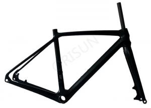 China Lightweight Carbon Bike Frame Disc Brake With Customized Painting Design wholesale