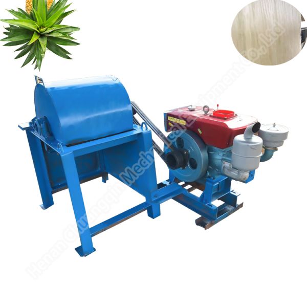 Pineapple Leaf Fiber Extracting Machine Sisal Banana Fiber Opening Peeling Machine