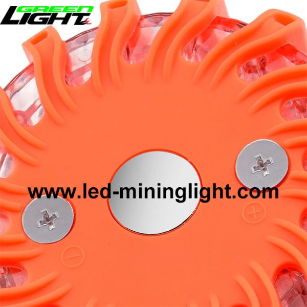 Portable Led Warning Light Waterproof Amber Emergency Roadside Flare