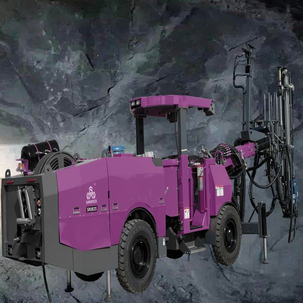 Hydraulic Jumbo Drill Rig Mining Machinery Underground Tunneling Borehole Drilling Rig