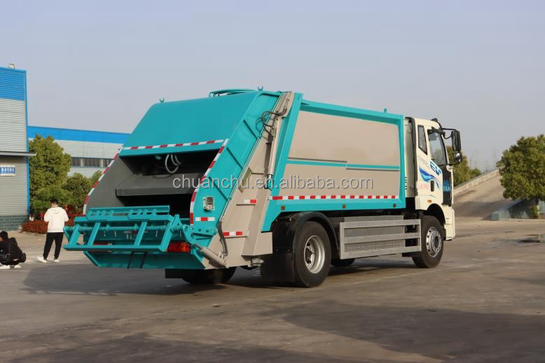 Pure Electric Compression Garbage Truck for Fast and Effective Waste Collection
