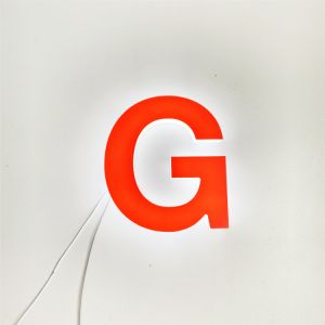 Front Lit 3D Letter Sign Board Full Body Lighting