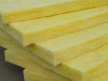 Moisture Proof Glass Wool Heat Insulation Board 20-100kg/M3 High Density