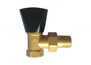 China Hard Seal Brass Needle Angle Valve Male x Female Thread For Hydraulic Industry wholesale