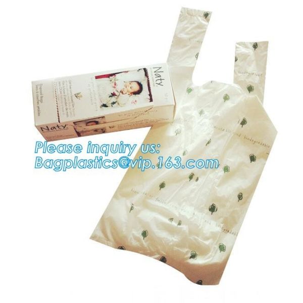 Baby nappy bag with scented diaper sacks, Diapers bag for newborn,disposable diaper sacks, 3 mil packaging biodegradable