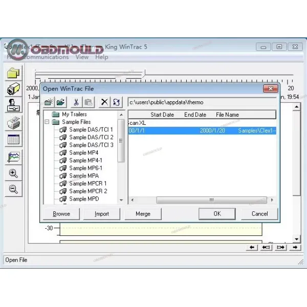 New Wintrac 5.7 For Thermo King diagnostic tool Thermo-King Diag Software Thermo King engine with Xplore Tablet