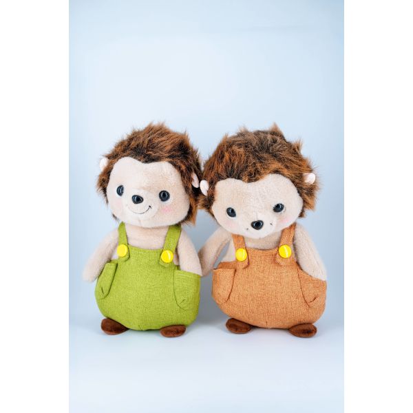 Custom Logo 30cm Cute Penguin Stuffed Animal Plush Toy With Hat Backpack