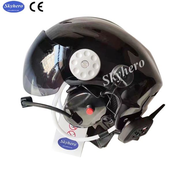 BT-GD-K01 Paramotor Helmet PPG Helmet With High Noise Cancel Bluetooth Headset EN966