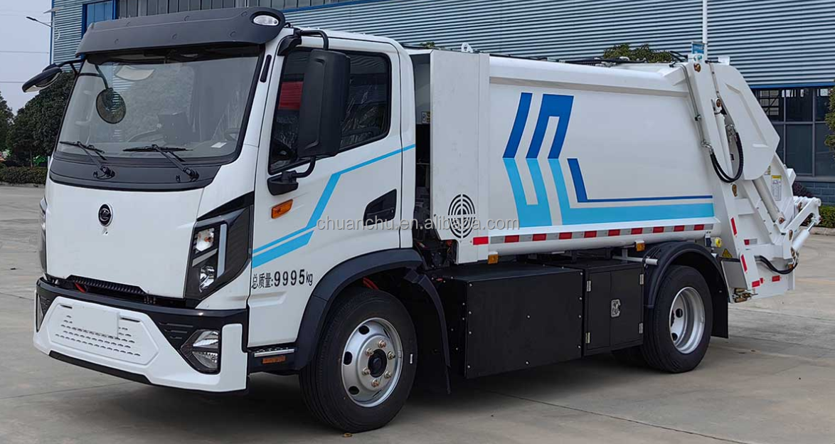 Energy Type Pure Electric Electric Compression Garbage Truck 5101ZYSBEV for Custom's Requirement Waste Disposal Solution