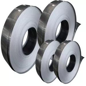 China Hot / Cold Rolled Electro Galvanized Steel Strip S355 St52 A573 A283 Dc01 Dc02 on sale