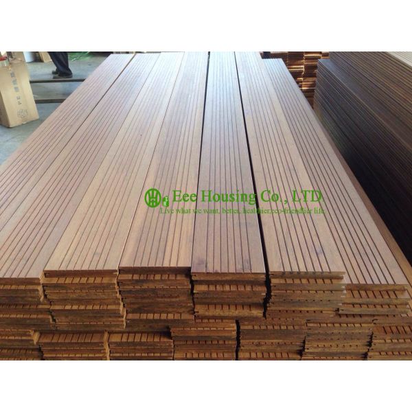 Long Lifetime Terrace Decking, Bamboo Decks For Garden / Balcony, Durable Bamboo Flooring & Decking