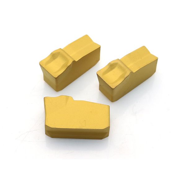 Carbide Parting And Grooving Inserts , Hard Steel Indexable Milling Inserts