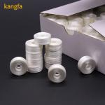 120Yard/cone Polyester Embroidery Thread Colored Pre-wound Bobbin Thread for