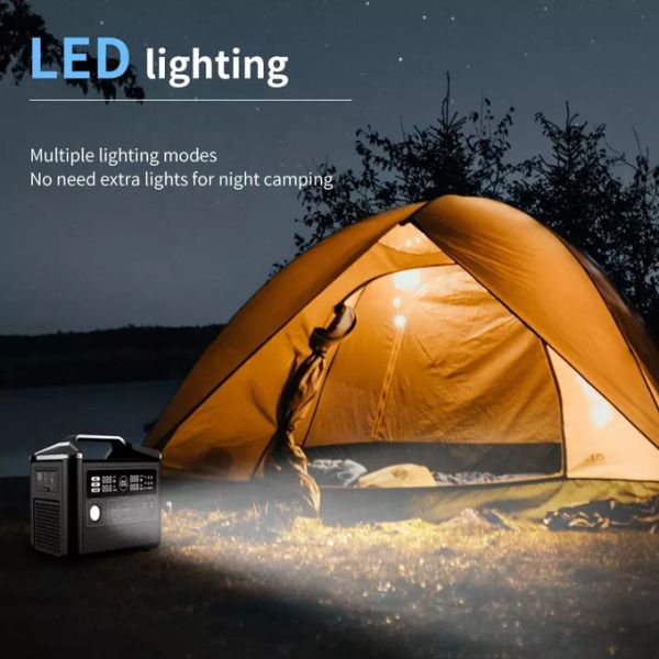 LiFePO4 Lithium Battery 3000W Portable Power Bank AC DC 150000mAh USB OEM ODM Power Station For Travel Laptop Car Jump