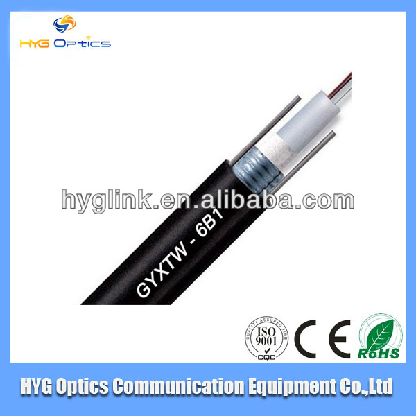 GYXTW-6B1 Outdoor Armored Fiber Optic Cable With HDPE Sheath