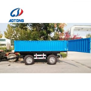 13 Ton Capacity Axle Small Mini Tractor Trailer for Walking Tractor