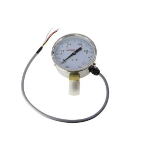 China IP65 4 Digit LCD Display Capacitance Pressure Gauge wholesale