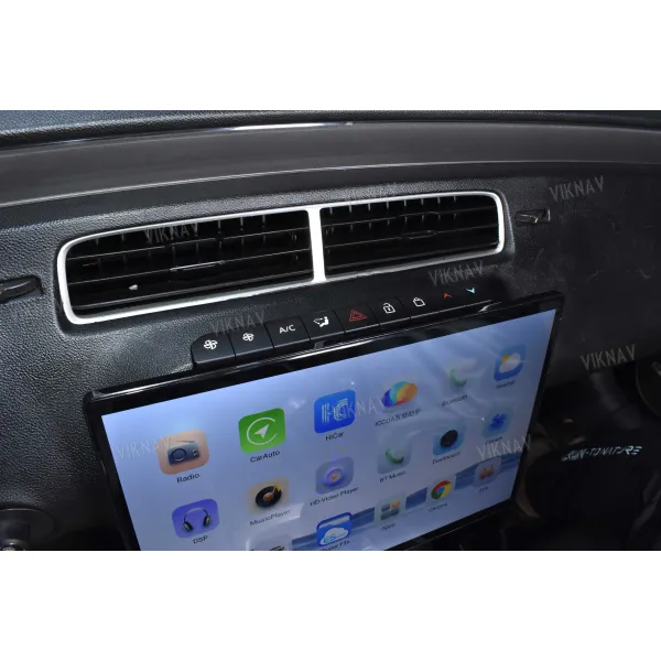 VIKNAV for Chevrolet Camaro 2010 2011 Car Radio 15 Inch Touch screen Upgrade Stereo Replacement