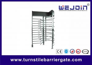 China Exhibition Stainless Steel Access Control Turnstile Gate Standard RS485 wholesale