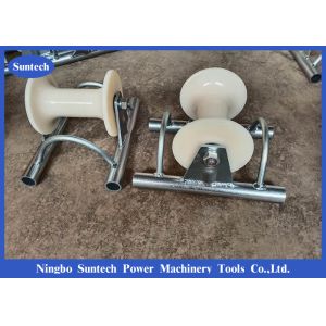 China 12kN Underground Cable Tray Wire Pulling Rollers wholesale