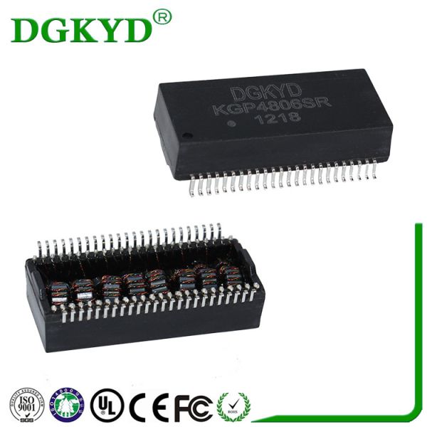 KGP4806SR ethernet magnetic transformer modules with power over ethernet