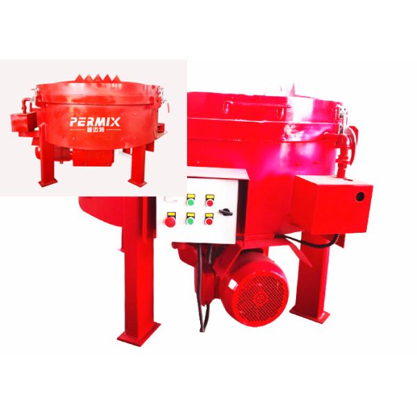 Manpower Saving Planetary Cement Mixer High Homogenization 3 Blades Various Mortars