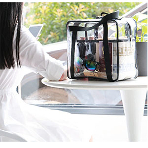 Toiletry Cosmetic Organizer, Waterproof, Large Capacity, moving Tote Bag, underbed Storage Zipper carry Bag
