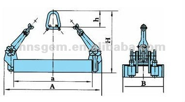 Automatic Permanent 1 Ton Lifting Magnet with Electricity Saving