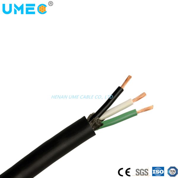 OEM Factory Direct H07rn-F 0.75mm 1mm 1.5mm 2.5mm 4mm 6mm 10mm Flexible 2 3 4 5 6 7 8core Rubber Wire Stoow Stow Sjoow Soow So Power Cable
