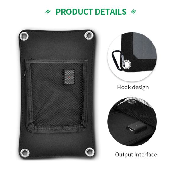 A1 7W 6V/1.16A Low Power Polysilicon Solar Cells Portable Waterproof