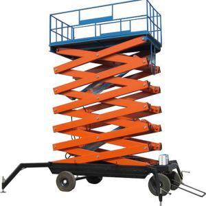 China High Speed Mobile Scissor Lift Platform Height 12m Articulated Lift Battery on sale