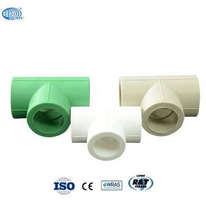 China PPR Plastic Pipe Fittings PPR Equal Tee wholesale