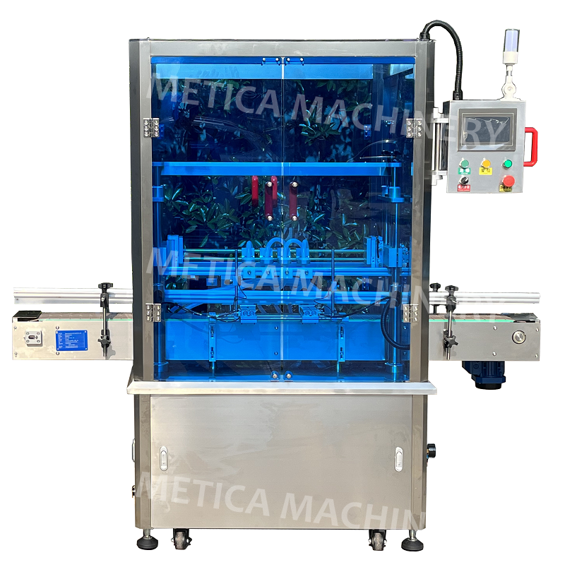 Liquid 100-1000ml Juice Pet Bottle Filling Machine With Peristaltic Pump