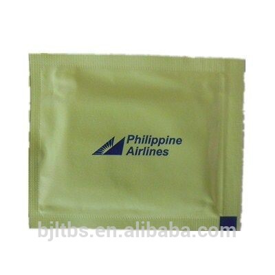 OEM manufacture single package Airlines wet wipes