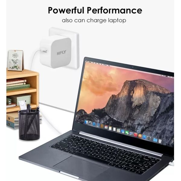 45W PPS 30W GaN USB C Wall Charger For IPhone 12 13 Pro Max MacBook Air