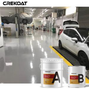 China Seamless Long Lasting Concrete Paint Waterproof Industrial Concrete Flooring System wholesale