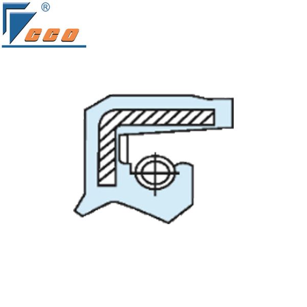 TCV Skeleton Oil Seals Machine Rotary Shaft Oil Seal For Temperature Environments