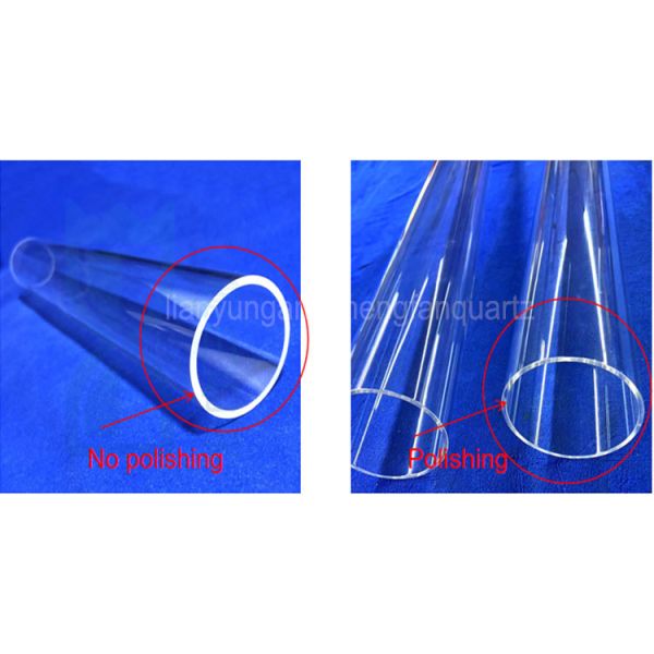 Wholesale Customized Transparent Quartz Glass Pipe For Tube Furnace