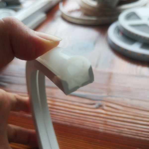 15x15mm D shape IP65 Rope Lights 24V Cuttable LED Neon Flex