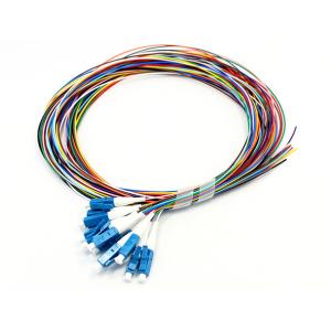 China 12 Color Fiber Optic Cable Pigtail Set Singlemode G652D G657A1 LCUPC SM Simplex wholesale