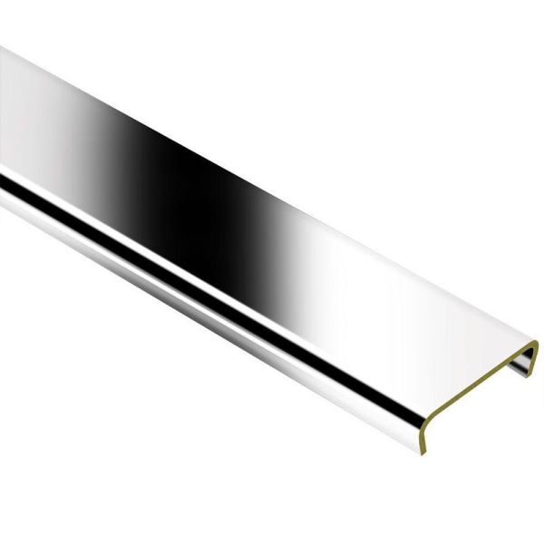 U Shape Stainless Steel Tile Trim For Wall And Ceiling Decoration