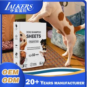 China Softener Pet Dryer Sheets Lavender Scent Antistatic Pet Laundry Sheets wholesale