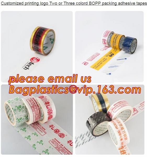 custom sealing holographic laser rainbow tamper evident security void hologram packing tape,Tamper Evident Security Pack